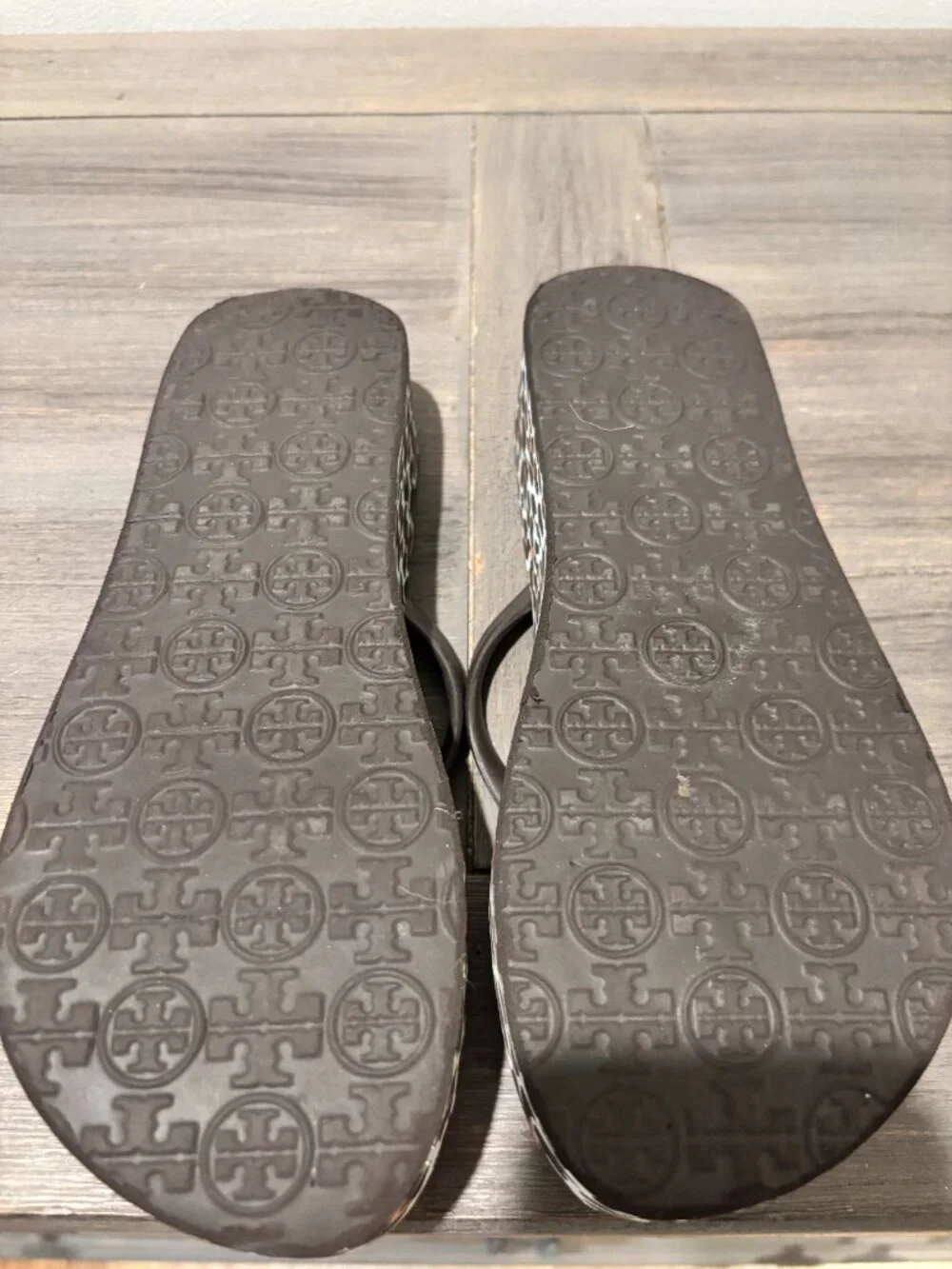 Brand New Tory Burch Thandie Leopard Wedge Sandal - Picture 6 of 6